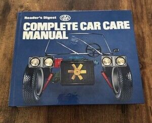 Vintage 1981 Reader's Digest CAA Complete Car Care Manual First Edition